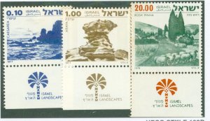 Israel 544-649, 644, 672 MNH BIN $1.40