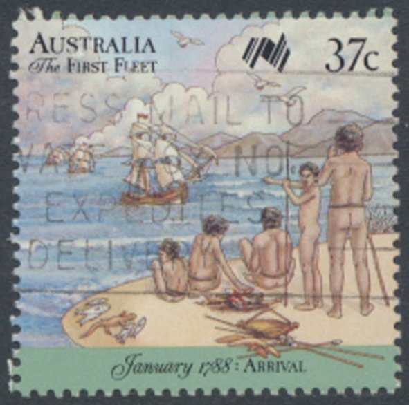 Australia SG 1105  Sc#  1030a  Used  Settlement   see details  / scans 