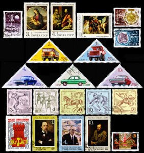 Russia Scott 3799 -- 3890 (1970-71) CTO/MNH F-VF W