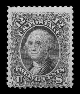 U.S. Scott #69 / $725 - 12c Washington, Unused, Fine