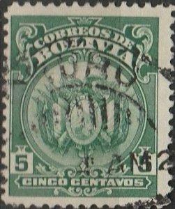 Bolivia, #120 Used From 1919-20