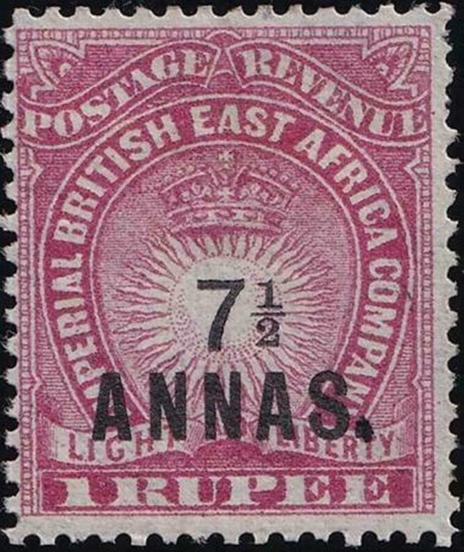 British East Africa 1894 SC 37 MLH 