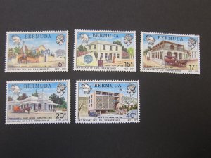 Bermuda 1977 Sc 350-354 set MNH