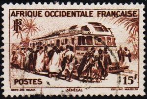 French West Africa.1947 15f  S.G.50 Fine Used