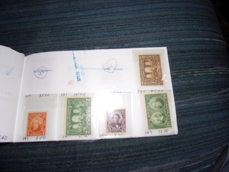 CANADA COLLECTION IN APPROVAL BOOK, MNH