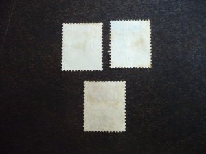 Stamps - Algeria - Scott# 70-72 - Used Part Set of 3 Stamps