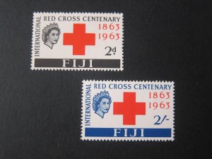 Fiji 1963 Sc 203-204 set MNH