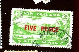 NEW ZEALAND #C4 USED FVF Cat $25