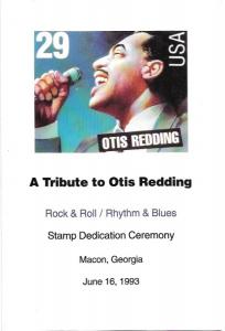 US #2728 Otis Redding, Stamp Dedication Ceremony