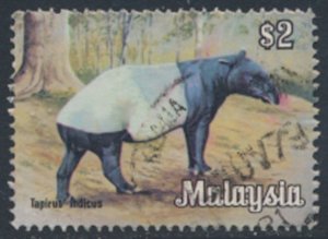 Malaysia     SC# 180  Used perf 14½ x 15 Tapir see details & scans 