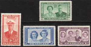 Swaziland Sc #44-47 Mint Hinged
