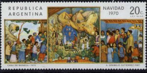 Argentina 949 MNH Christmas, Nativity, Art