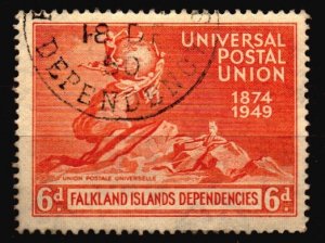 Falkland Island Dependencies -  Used Scott 1L17