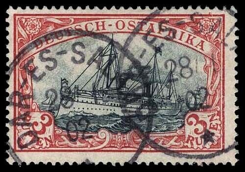 GERMAN EAST AFRICA 21a  Used (ID # 96384)