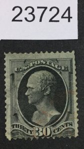 US STAMPS #154 USED LOT #23724