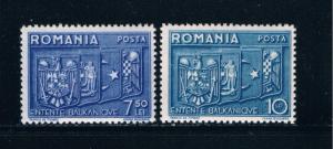 Romania 470-71 MNH set Arms of Romania (R0200)