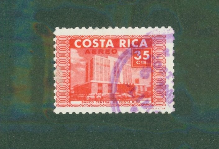 Costa Rica C436 USED BIN $0.50