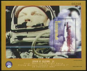 Micronesia 324-325 ah,326-327 sheets,MNH. John Glenn,1998.Friendship 7,Shuttle.