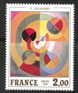 FRANCE Scott 1466 MNH** 1975 Delaunay ART