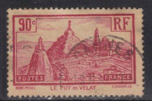 FRANCE SC# 290 **USED** 90c 1933      SEE SCAN