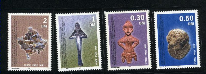 UN Kosovo #2-5   Mint NH VF 2000 PD