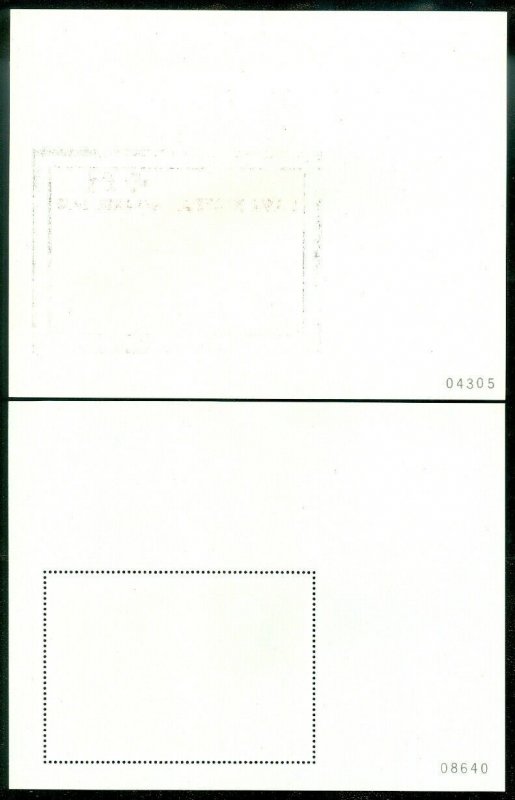 EDW1949SELL : BIAFRA 1969 Sc #26 Perf & Imperf. Also S/S w/ ovpt VF MNH Cat $230