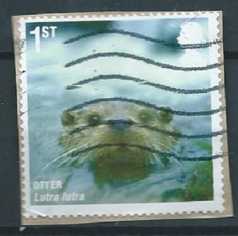 GROSBRITANNIEN GRANDE BRETAGNE GB 2010 Mammals: Otter S/A 1 St  SG 3095 SC 27...