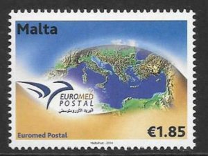 MALTA SG1870 2014 U.P.U.MNH