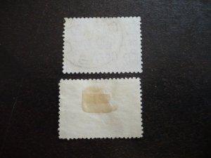 Stamps - Australia - Scott# 130-131 - Used Part Set of 2 Stamps