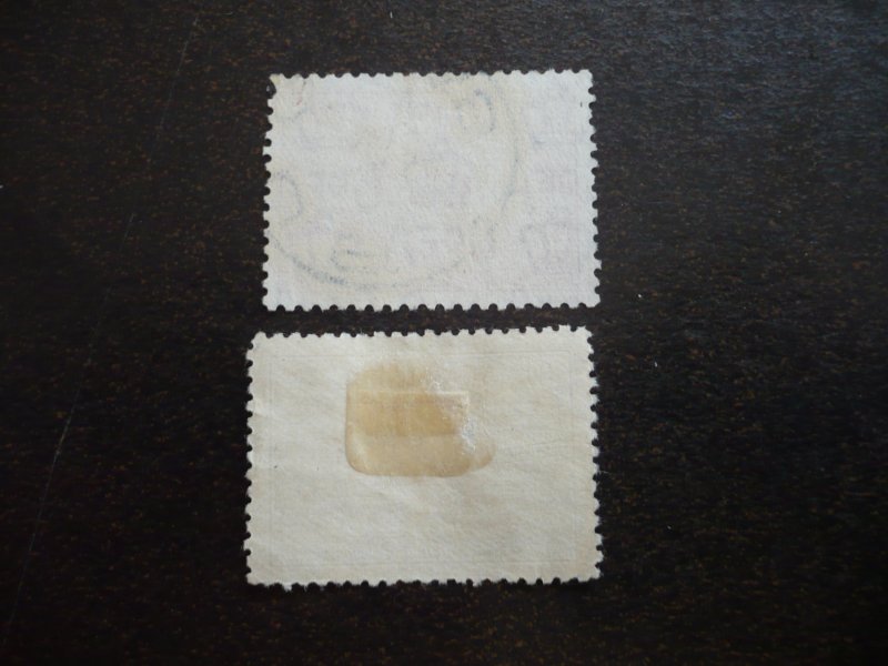 Stamps - Australia - Scott# 130-131 - Used Part Set of 2 Stamps
