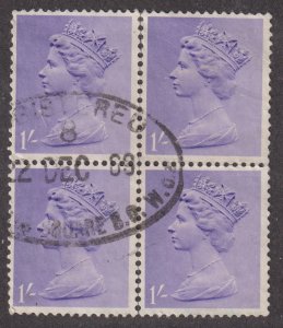 Great Britain MH15 Queen Elizabeth II; Machins 1967
