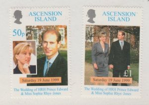 Ascension Island Scott #729-730 Stamp - Mint NH Set