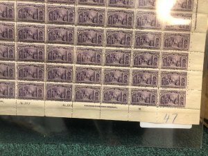 235 Superb MintSheet Of 100  Never Hinged Fresh And Scarce