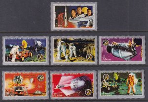 Equatorial Guinea 7201-7208 Space MNH VF