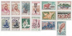 MAURITANIA - 1960 - Definitive Series  - Perf 14v Set - Mint Never Hinged