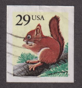 United States 2489 Red Squirrel 1993