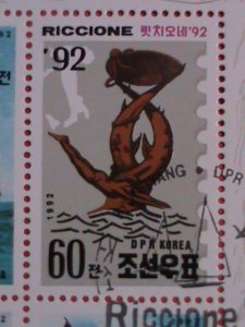 ​KOREA STAMP: 2001-SC#3119a RICCIONE INTERNATIONAL STAMP SHOW.CTO-MNH-SHEET #2