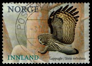 Norway #1840  Used - Bird Great Gray Owl (2018)