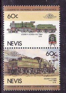Nevis-Sc#201 id6-unused NH Trains-Locomotives-1984-