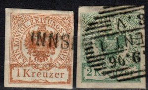 Austria #PR7-8 F-VF Used CV $2.50 (X873)