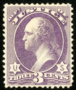 US Stamps # O106 Official MLH XF Scott Value $225.00 