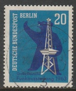 Germany 9N209, TV, RADIO & PHONOGRAPH EXHIBITION. SINGLE Used. VF. (641)