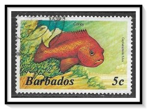 Barbados #642b Marine Life Used