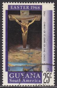 Guyana 55 CTO 1968 Christ of St. John