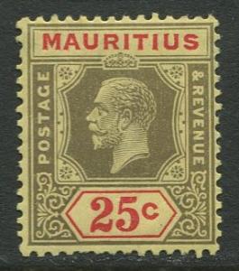 Mauritius - Scott 194 - KGV Definitives -1922 - MNH - Single 25c Stamp