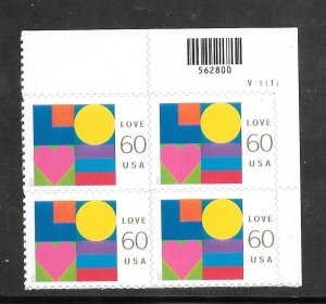 #3658 MNH Plate Block