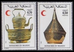 1980 Morocco 922-923 Supplies 4,00 €