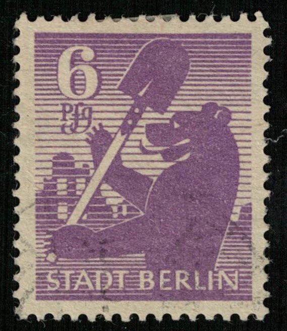 STADT BERLIN, 6 Pfg. (Т-8295)