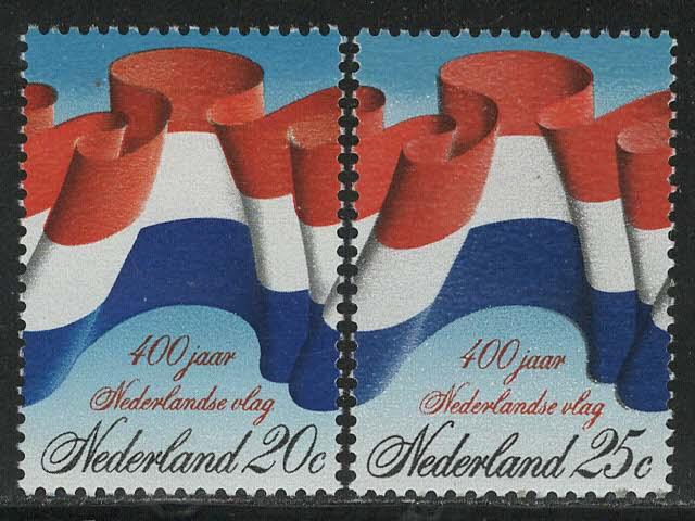 Netherlands Scott # 497 - 498, mint nh