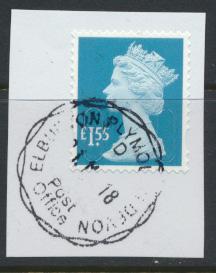 Great Britain - £1.55 Security Machin Used 2018 - No Source Code - Date Code 18